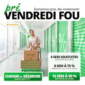 Depotium Self Storage Promotion