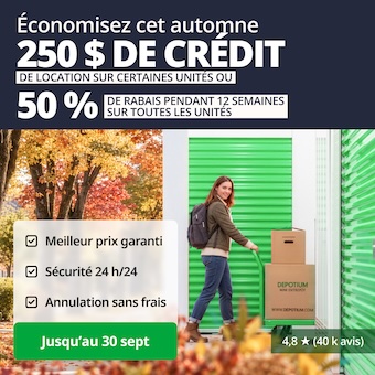 Depotium Self Storage Promotion