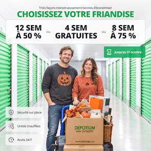 Depotium Self Storage Promotion