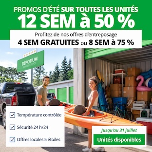 Depotium Self Storage Promotion