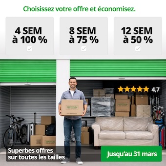 Depotium Self Storage Promotion