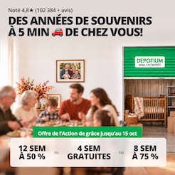 Depotium Self Storage Promotion